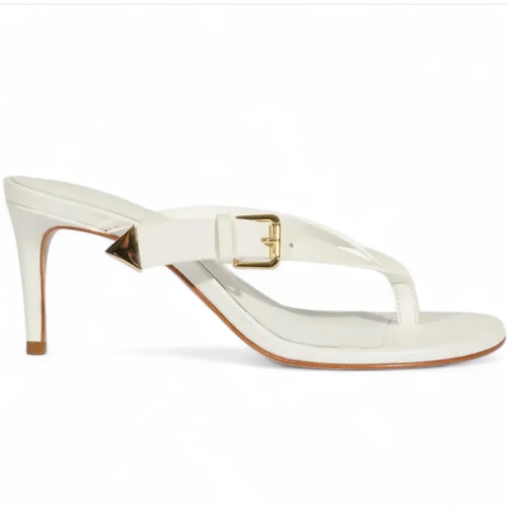 SCHUTZ White Heeled Sandals